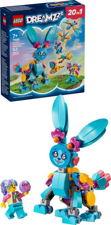 Actual product image LEGO Bunchus kreative Tierabenteuer (71488, LEGO Dreamzzz)