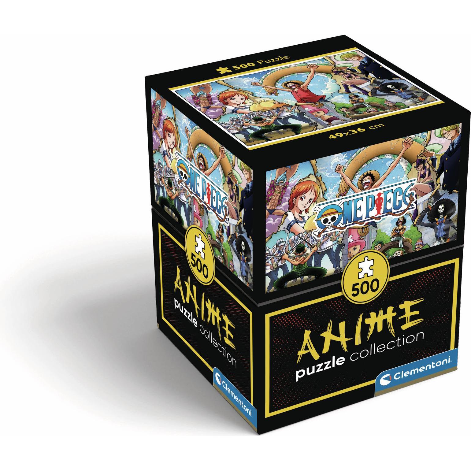 Clementoni Multicolore Anime Cube One Piece (500 Pezzi)