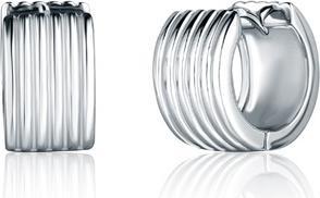 JVD Fashion Silver Hoop Earrings Svle2508xh20000