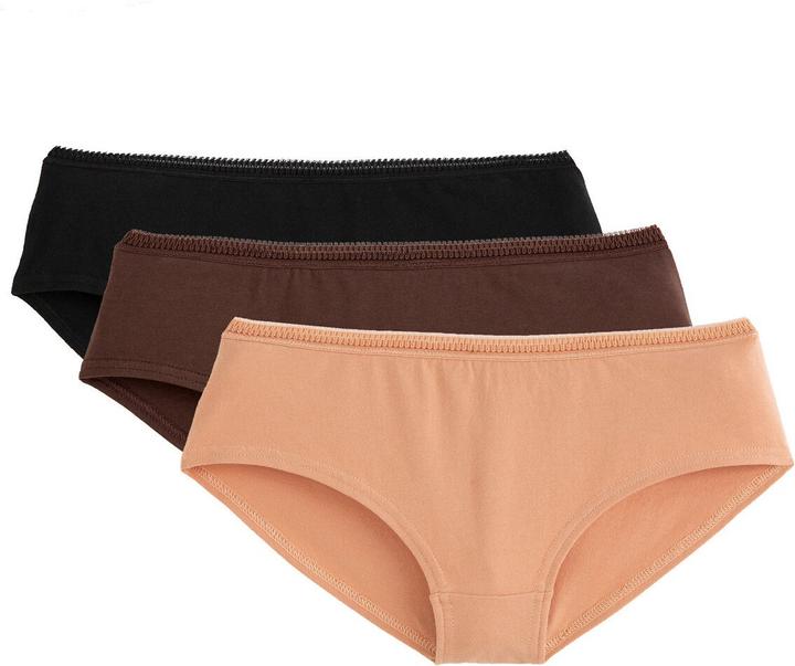 Actual product image La Redoute Collections 3-pack plain shorts (44, 46, pack of 3)