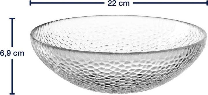 Produktbild Leonardo Schale Martello 2 Stück, 22 cm, Transparent, Materialtyp