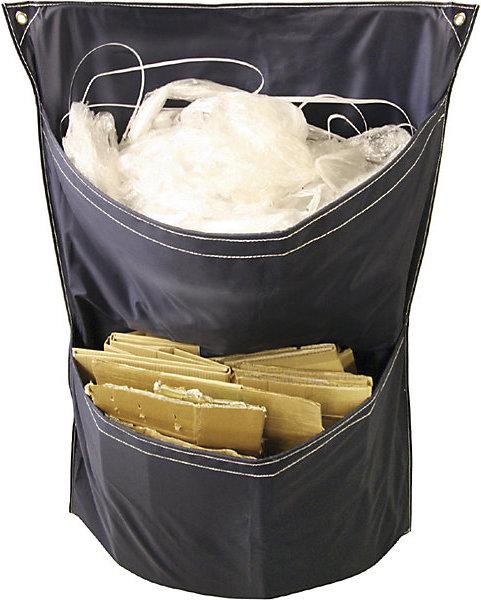 Image du produit Beaverswood Sac de tri Racksack® pour roll-conteneurs, avec 2 poches, bleu. (200 l)