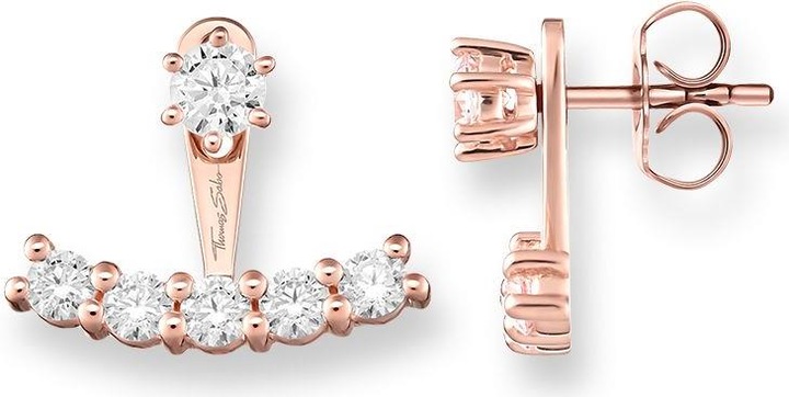 Thomas Sabo Boucles d'oreilles Ear Jackets (Argent)