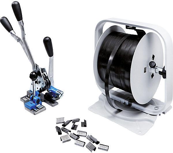 Image du produit kaiserkraft Kit de cerclage, feuillard PP (1 pcs)