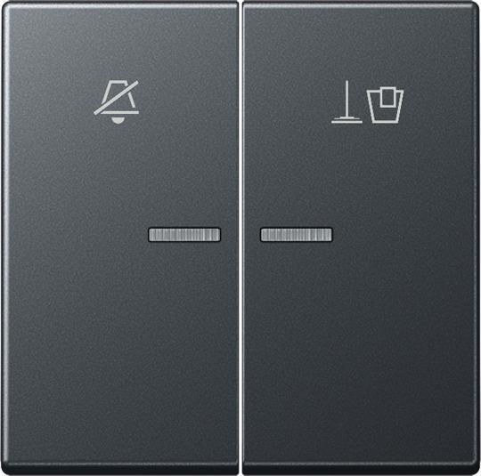 Produktbild JUNG Kontrollwippe Schalter A anth lack ARUKO5MANM