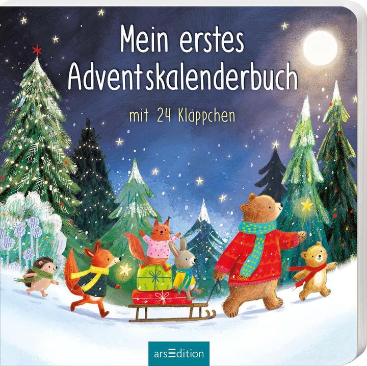 Actual product image My first advent calendar book