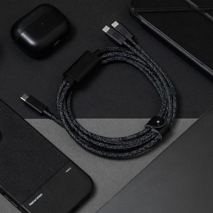 Image du produit Native Union Belt Cable 2-in-1 USB-C (2 m, 140 W)
