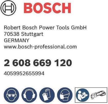 Productafbeelding Bosch Professional Zubehör PRO ACZ 85 RT3 mes voor multifunctioneel gereedschap, 85 x 2,5 mm