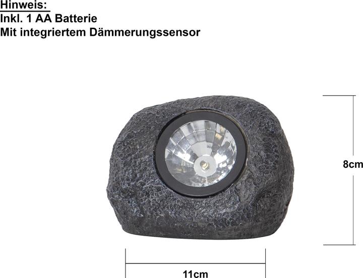 Actual product image Star Trading Rocky (15 lm, IP44)