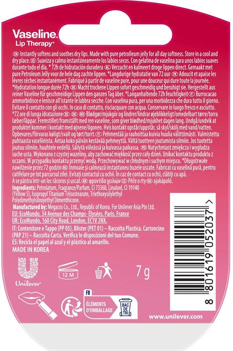 Immagine prodotto Vaseline Cura delle labbra Mini vaso Rosy Jar Rosy (Balsamo per le labbra)