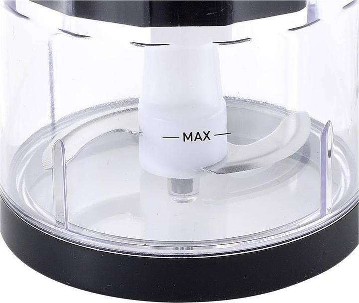 Actual product image MasterPRO Hand blender 1000W with measuring beaker, with blender jug Black/stainless steel, transparent
