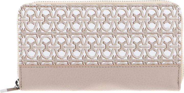 Actual product image Coccinelle Coated Monogram Zip Around Wallet