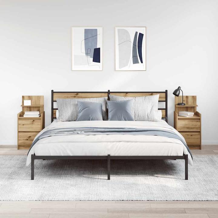 Actual product image vidaXL Nachttisch (38 x 34 x 80 cm)