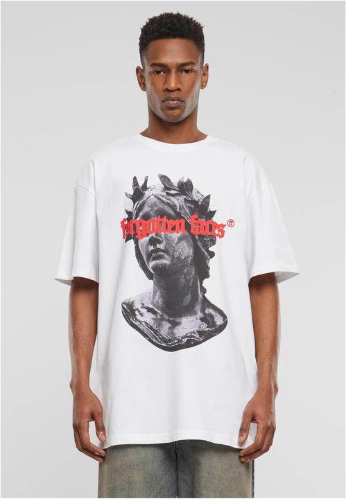 Produktbild Forgotten Faces Fading Logo Statue Oversize Tee white M (M)