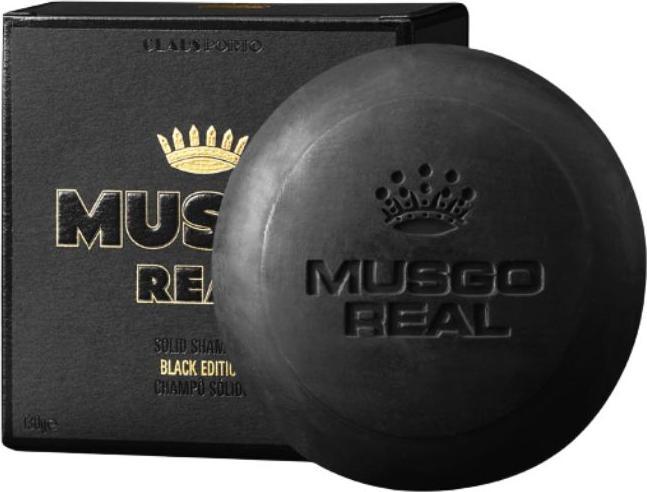 Actual product image Musgo Real Luxury Hair Soap Black Edition (Solid shampoo)