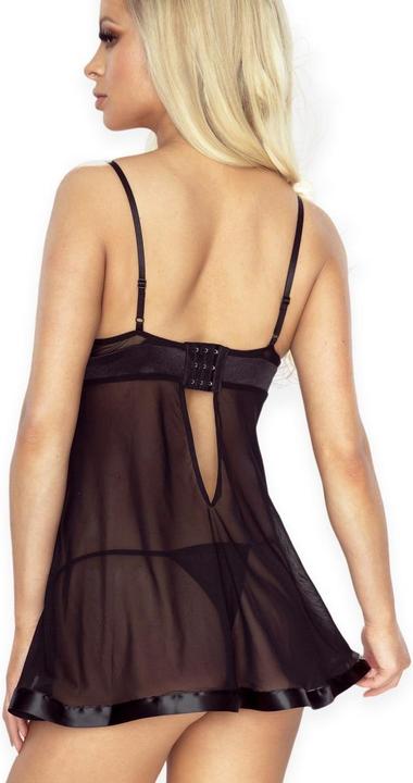 Image du produit Provocative Babydoll en noir (L)