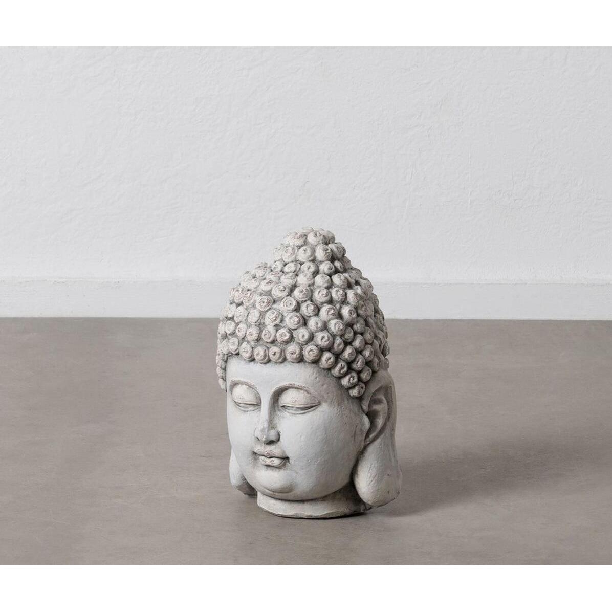 Thumbnail - Natec, Deko Objekt, Skulptur Grau Lehm Faser 26,5 x 26,5 x 41 cm Buddha