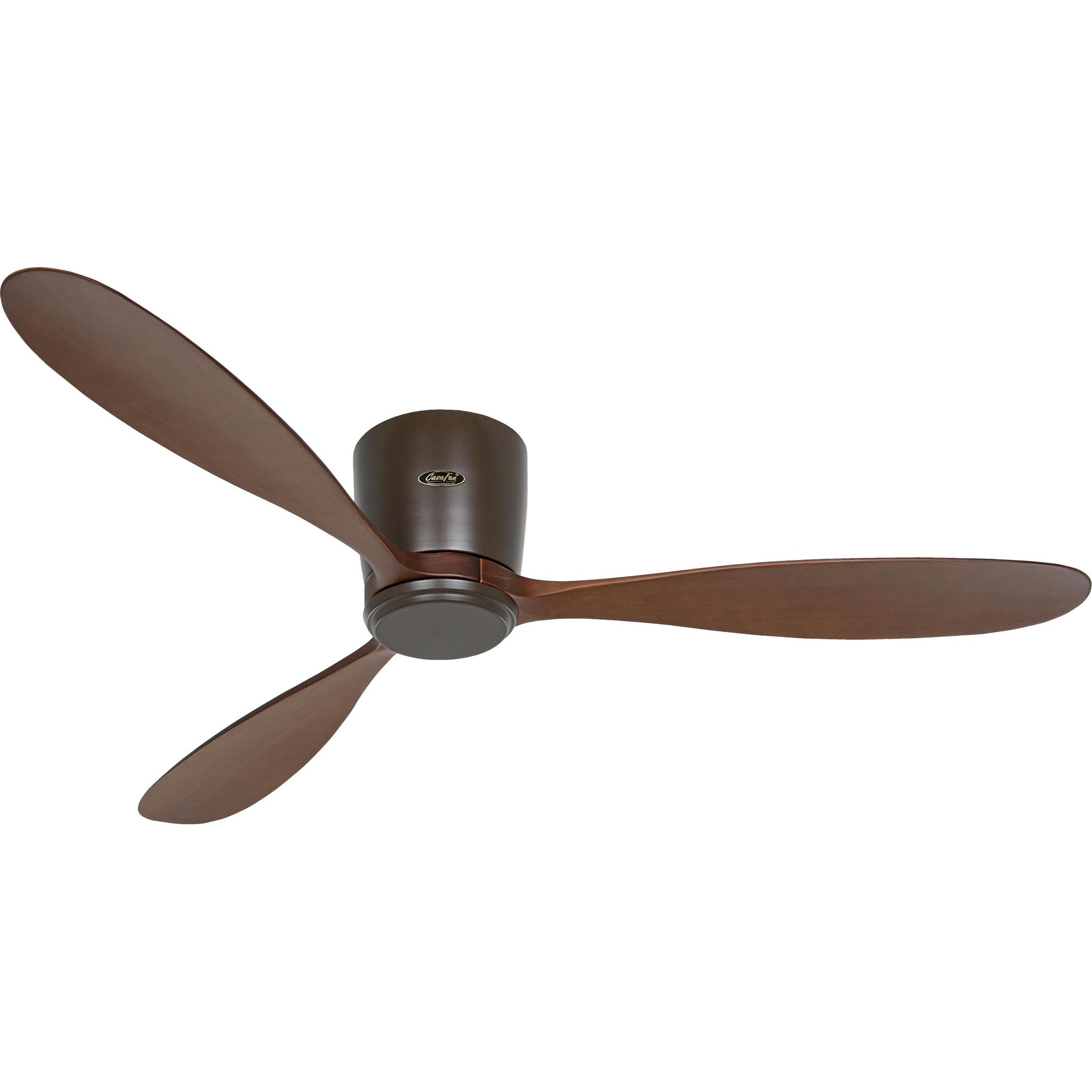 CasaFan Eco Plano Wood WiFi, Ventilator, Braun