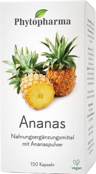 Actual product image Phytopharma Pineapple (150 pcs., Capsules, 110 g)