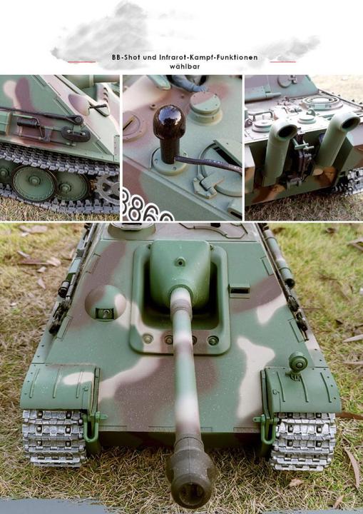Image du produit Es-toys Heng Long RC Panzer Jagdpanther Pro 1:16 (RTF Ready-To-To-Fly)