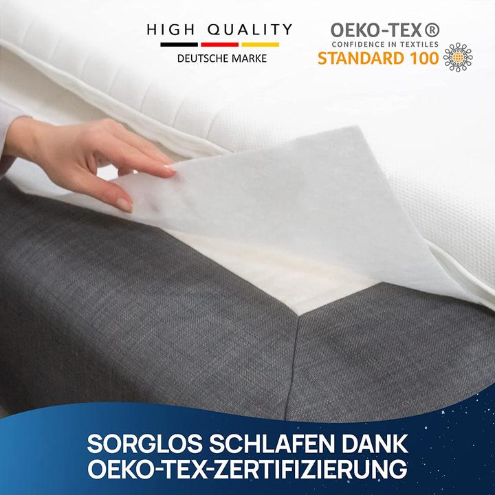 Image du produit Mara Vital Sous-couche antidérapante pour boxspring - Sous-couche pour matelas et surmatelas (180 x 200 cm)