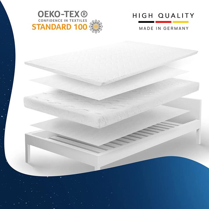 Image du produit Mara Vital Sous-couche antidérapante pour boxspring - Sous-couche pour matelas et surmatelas (180 x 200 cm)