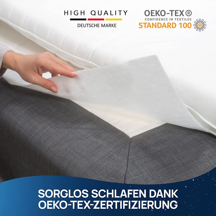 Produktbild Mara Vital Anti Rutsch Unterlage für Boxspringbetten - Unterlage für Matratze und Topper (180 x 200 cm)