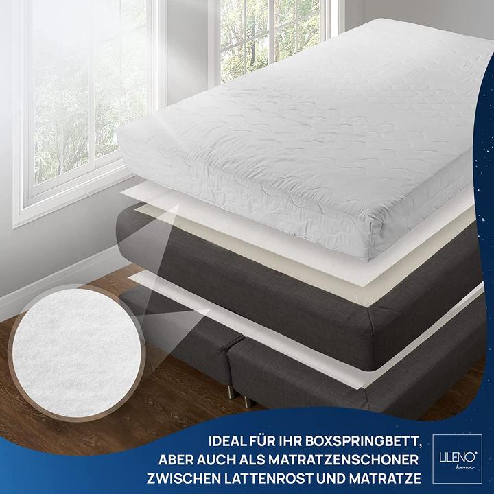 Image du produit Mara Vital Sous-couche antidérapante pour boxspring - Sous-couche pour matelas et surmatelas (180 x 200 cm)