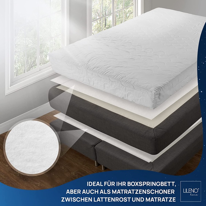Produktbild Mara Vital Anti Rutsch Unterlage für Boxspringbetten - Unterlage für Matratze und Topper (180 x 200 cm)
