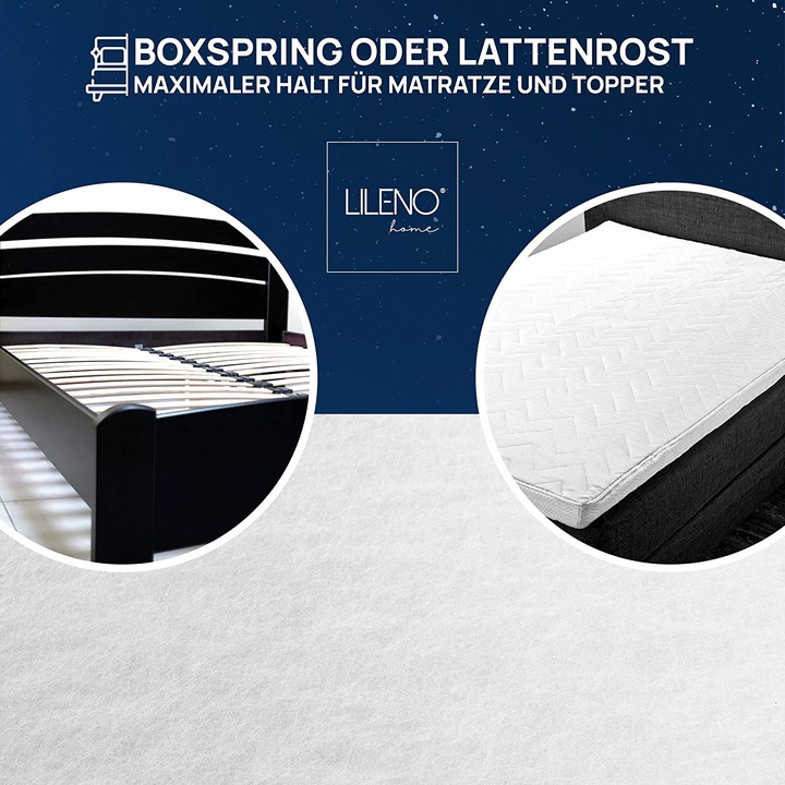 Produktbild Mara Vital Anti Rutsch Unterlage für Boxspringbetten - Unterlage für Matratze und Topper (180 x 200 cm)