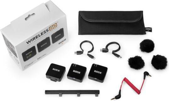 Produktbild RØDE Mikrofon-Funksystem Wireless GO Gen 3 Interview Set 2 BK
