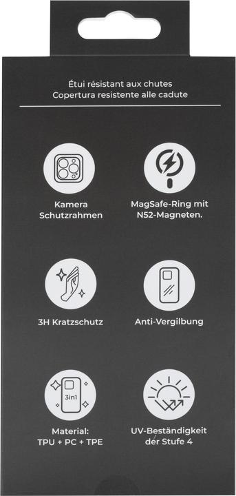 Produktbild Onit Back Cover Armorix iPhone 16 Pro Schwarz matt (Apple iPhone 16 Pro)