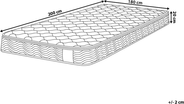 Produktbild Beliani Splendour (180 x 200 cm, Federkern)