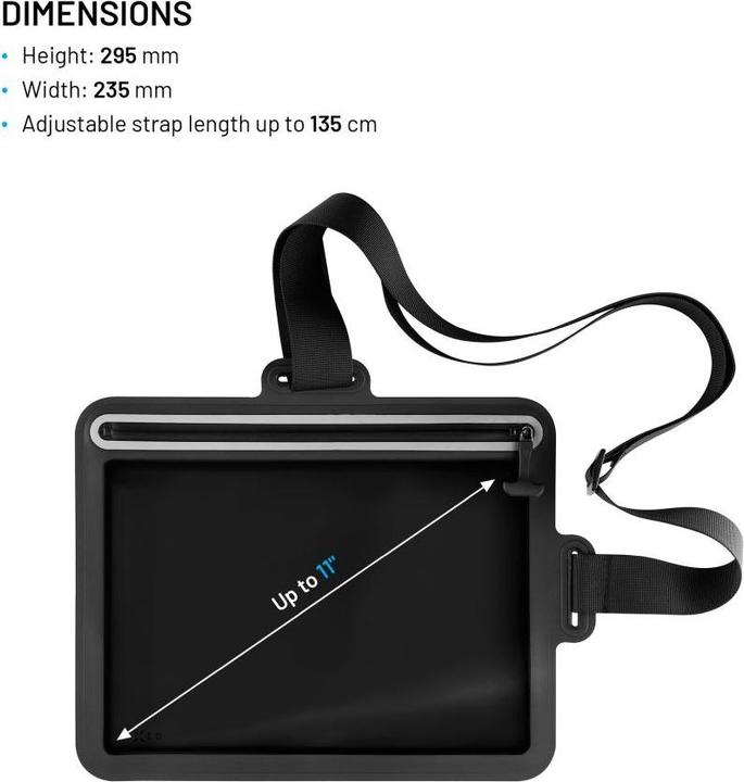 Image du produit Fixed wasserdichte Tabletten, schwarz (Universel)