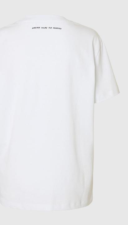 Actual product image Selected Femme Baumwoll Print T-Shirt (XL)