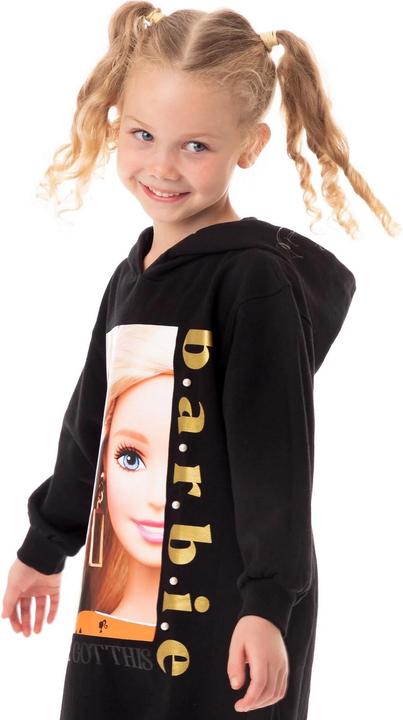 Produktbild Barbie Motivierendes Kapuzenkleid Mädchen (104)