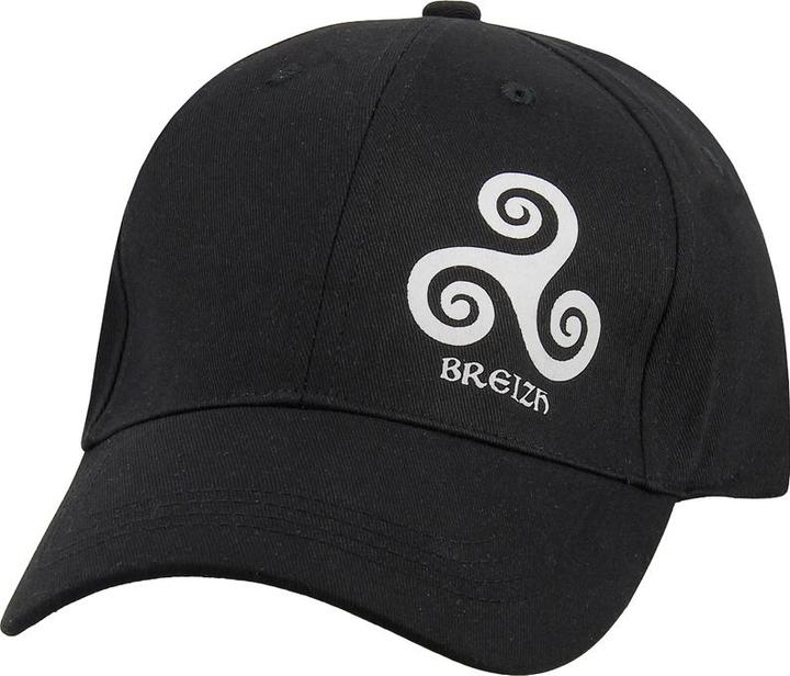 Complement Europe Casquette Noir Breizh Bretagne