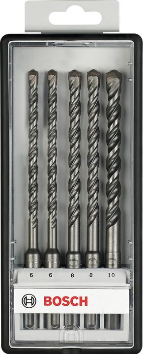Actual product image Bosch Professional Zubehör Hammer drill set (10 mm, 6 mm, 8 mm)