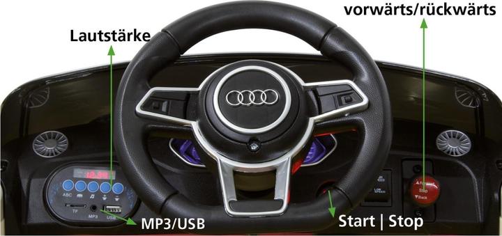 Actual product image Jamara Ride-on Audi TT RS (12 V)