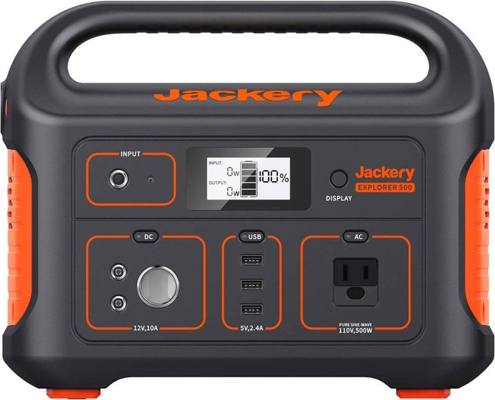 Immagine prodotto Jackery Esploratore 500 (518 Wh, 6.40 kg)