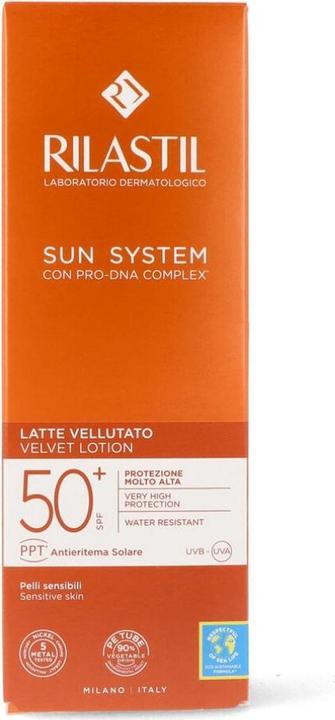 Actual product image Rilastil Solar System Lotion Spf 50 200ml (Sun lotion, SPF 50, 200 ml)