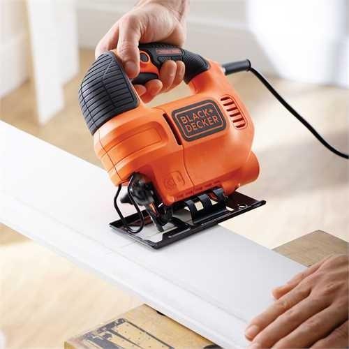 Thumbnail - Black & Decker, Stichsäge, KS701EK 520W Elektronik-Pendelhubstichsäge (AC, 520 W, 230 V, 7 cm, 3000 SPM, 1,5 cm)
