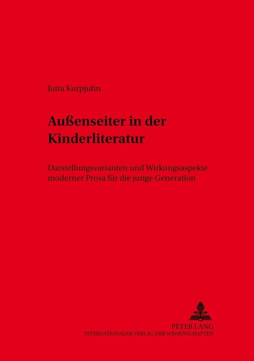 Produktbild Aussenseiter in der Kinderliteratur (Deutsch, Jutta Kurpjuhn, 2000)