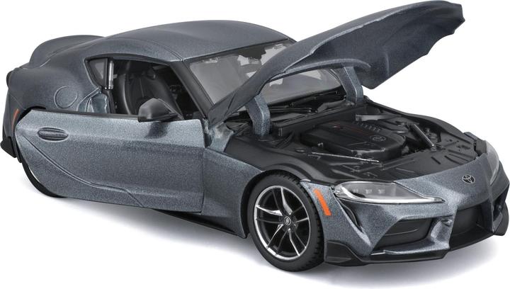 Actual product image Maisto Toyota Supra GR 1/24 grey