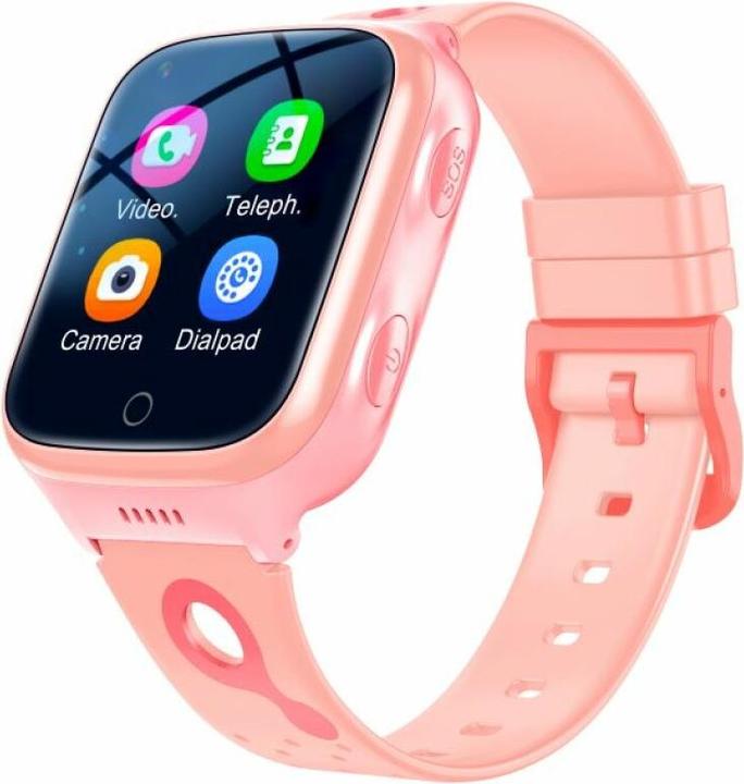 Actual product image Ishiva UFUZON Smartwatch Kinder-Pink (4G)