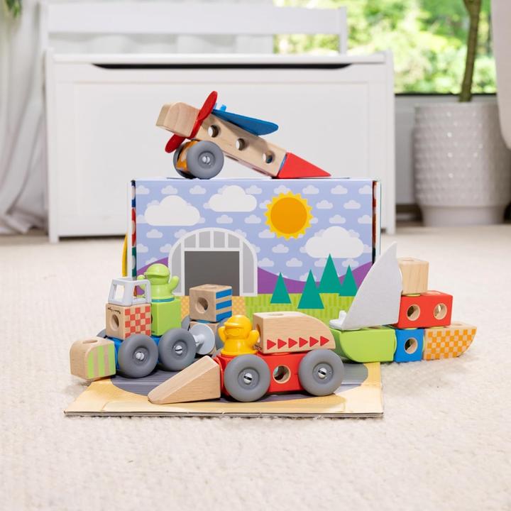 Productafbeelding Spin Master Blockables Spielset Fahrzeuge