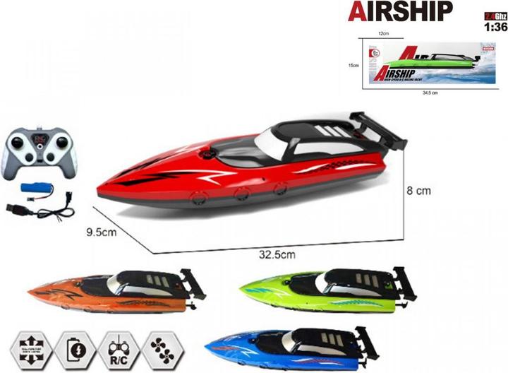 Actual product image MADE Motorboot R/C 2.4G Mix