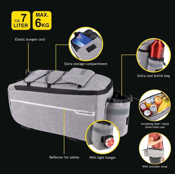 Image du produit Dunlop Sac isotherme (7 l, Sacoches)