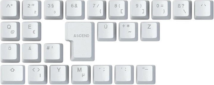 Produktbild Glorious GMMK ABS Doubleshot V2 DE Kit