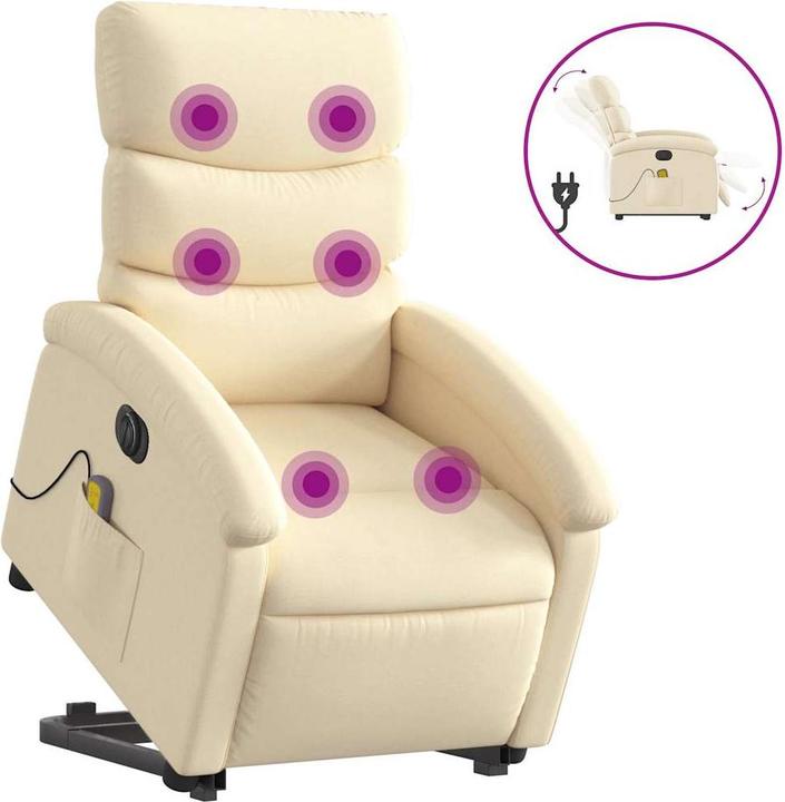 Image du produit vidaXL Massagesessel mit Aufstehhilfe